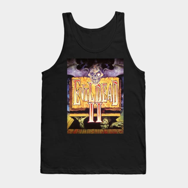 Evil Dead II Horizontal Poster Tank Top by Edumj